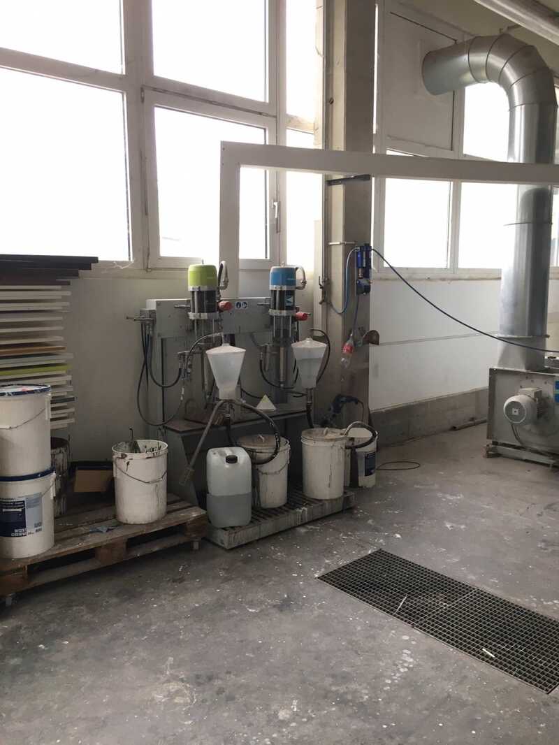 Venjakob Распылительный станок/Лакировальный автомат - бывший в употреблении Ven Spray (5)