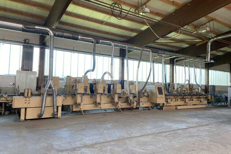 Kuhlmeyer Autom. Sanding Machine for solid wood strips - second-hand LSA main picture