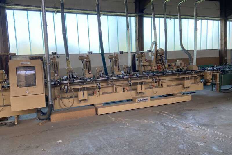 Kuhlmeyer Autom. Sanding Machine for solid wood strips - second-hand LSA (3)