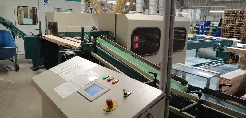 Schröder Profiling Line for Solid Wood Parquet - second-hand DUO 6 F + PAKUE 5 F (15)