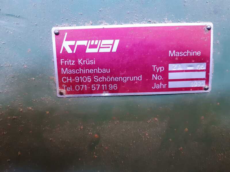 Kruesi Комбинированная установка для столярных и плотничных работ - бывшая в употреблении ZA 66 (2)