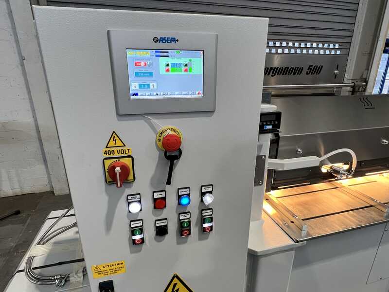 Renzo Borgonovo Hot Embossing Press / Hot Stamping Machine - NEW Borgore 500 / ITI (3)