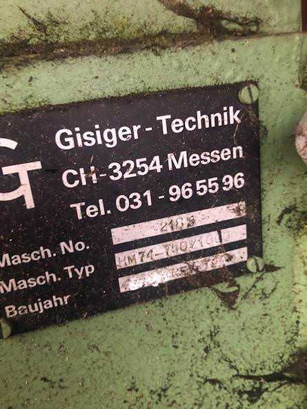 Gisinger Hammer Mill / Bark Mill - second-hand HM 74 - 750 - 1000 (2)