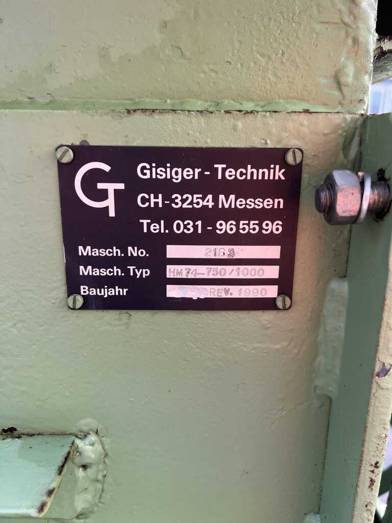Gisiger Hammer Mill / Bark Mill - second-hand HM 74 - 750 - 1000 (7)