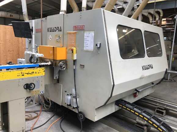 A. Costa Double end tenoner plant for parquet and floor - second-hand Kuadra (1)
