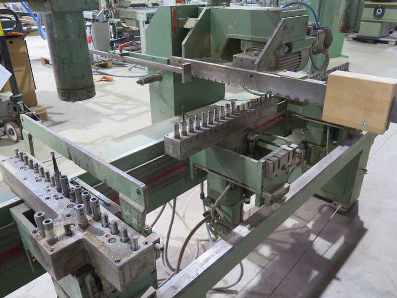 Weeke Drilling Machine with 6 drilling beams - second-hand (2)
