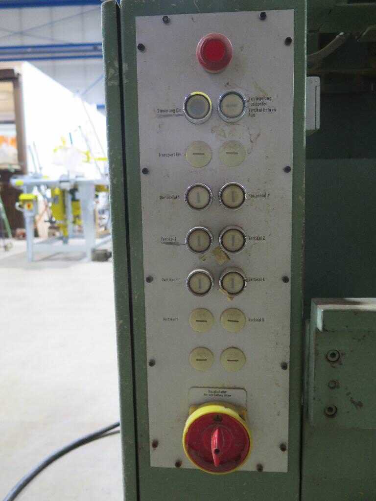 Weeke Сверлильный автомат с 6 сверлильными балками - бывший в употреблении (4)