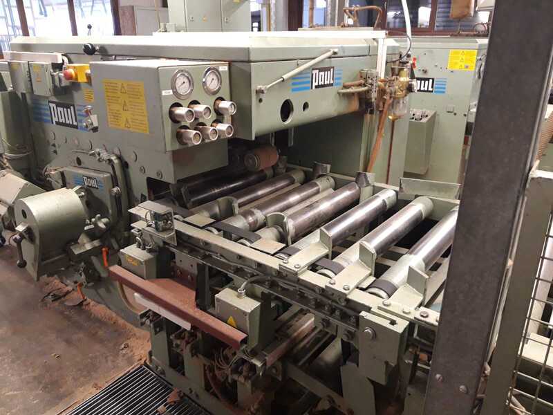 Paul Cutting line for solid wood - second-hand 20 E + BK 34/800 + BK 34/800 (8)