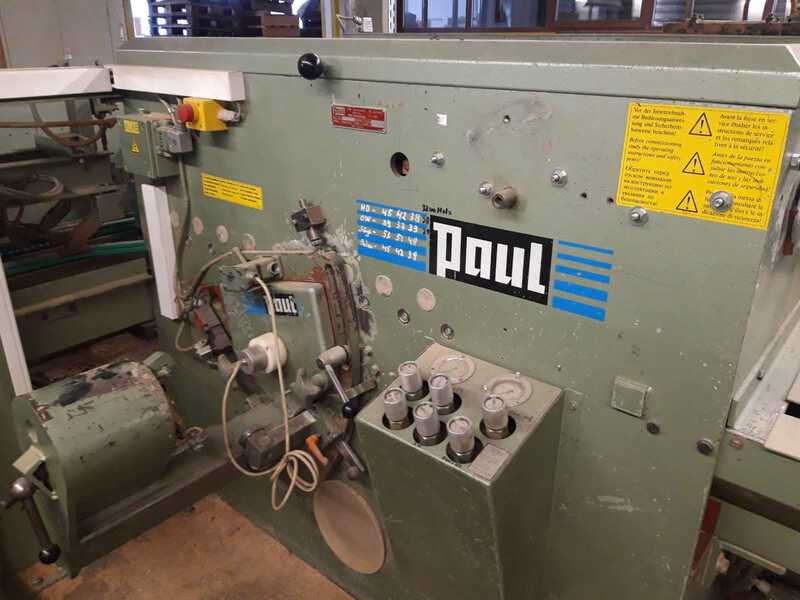 Paul Cutting line for solid wood - second-hand 20 E + BK 34/800 + BK 34/800 (14)