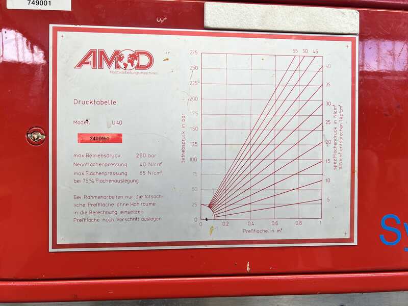 AMD (System Bürkle) Compact veneer press (heated) / Laboratory press - second-hand (10)