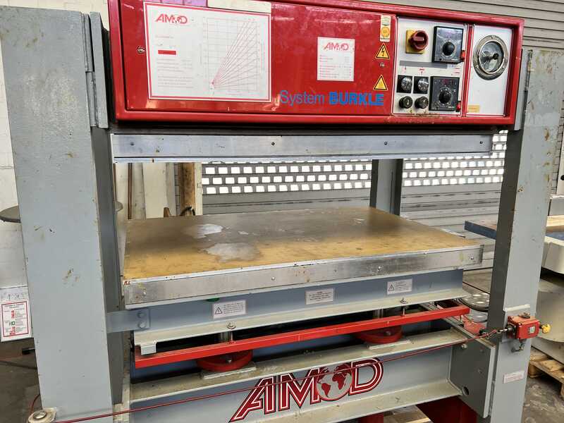 AMD (System Bürkle) Compact veneer press (heated) / Laboratory press - second-hand (11)