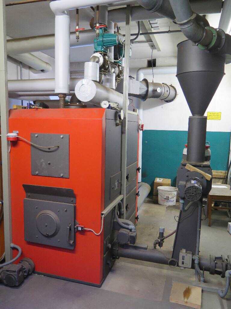 Nolting Heating plant for wood chips and briquettes - second-hand NRK main picture