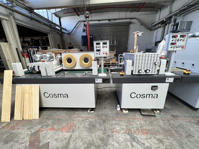 Cosma Coating Line for Parquet / Parquet Finishing Line - second-hand main picture