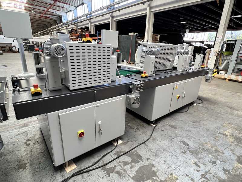 Cosma Coating Line for Parquet / Parquet Finishing Line - second-hand (3)