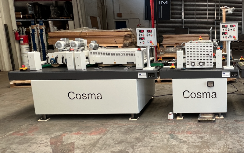 Cosma Coating Line for Parquet / Parquet Finishing Line - second-hand (4)