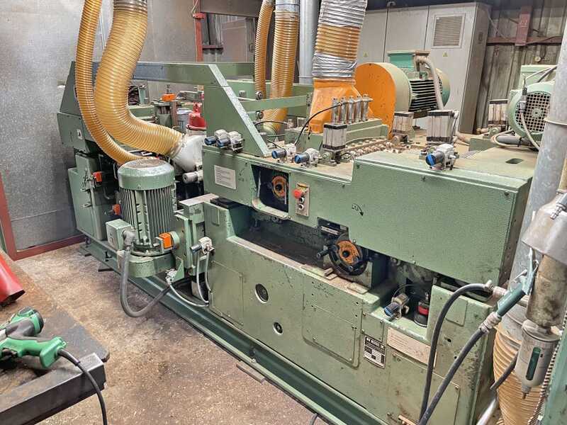 Rex Four-Side Planer / Planing Machine - second-hand HOMS 310 (1)