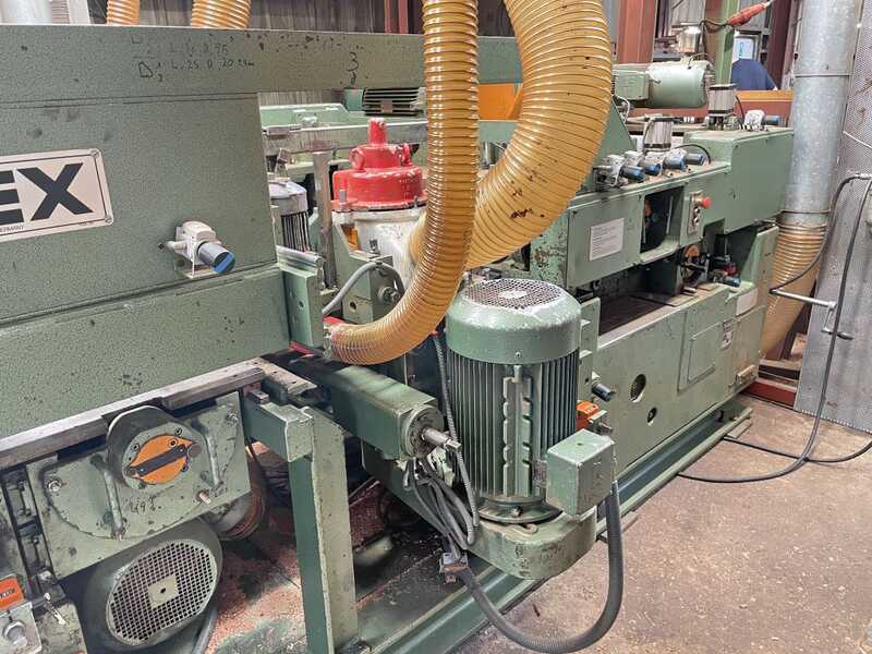 Rex Four-Side Planer / Planing Machine - second-hand HOMS 310 (3)