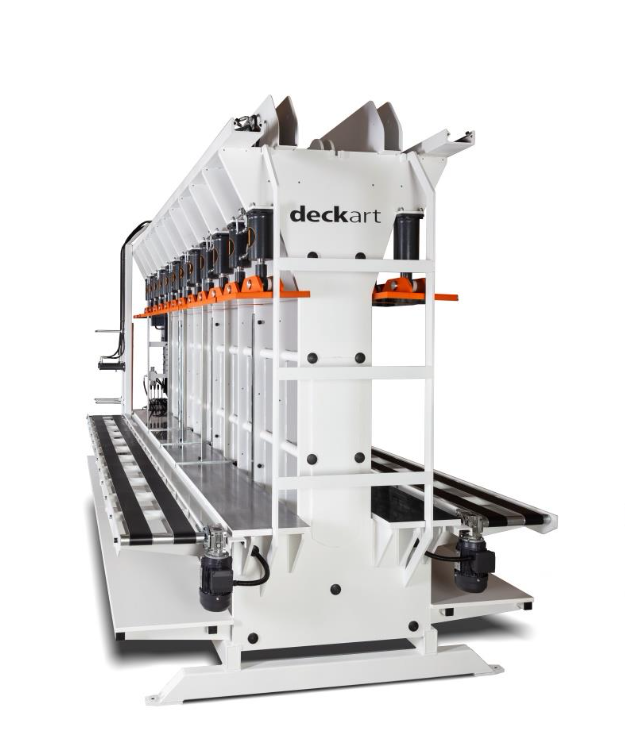 Deckart Double-sided block press / gluing press for multilayer parquet flooring - second-hand CP 300 / 2500 (2)