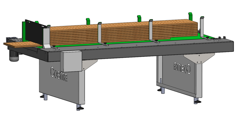 Cosma Feeding system / workpiece conveyor 3000 mm with magazine feeding - new machine (1)
