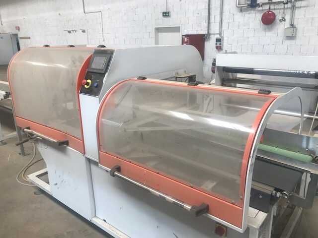 IFP Packaging Shrink Foil Wrapping Machine for Profiled Wood and Parquet - second-hand (2)