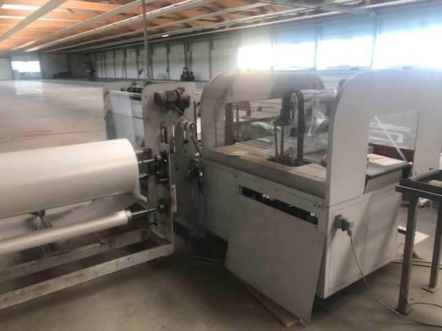 IFP Packaging Shrink Foil Wrapping Machine for Profiled Wood and Parquet - second-hand (4)