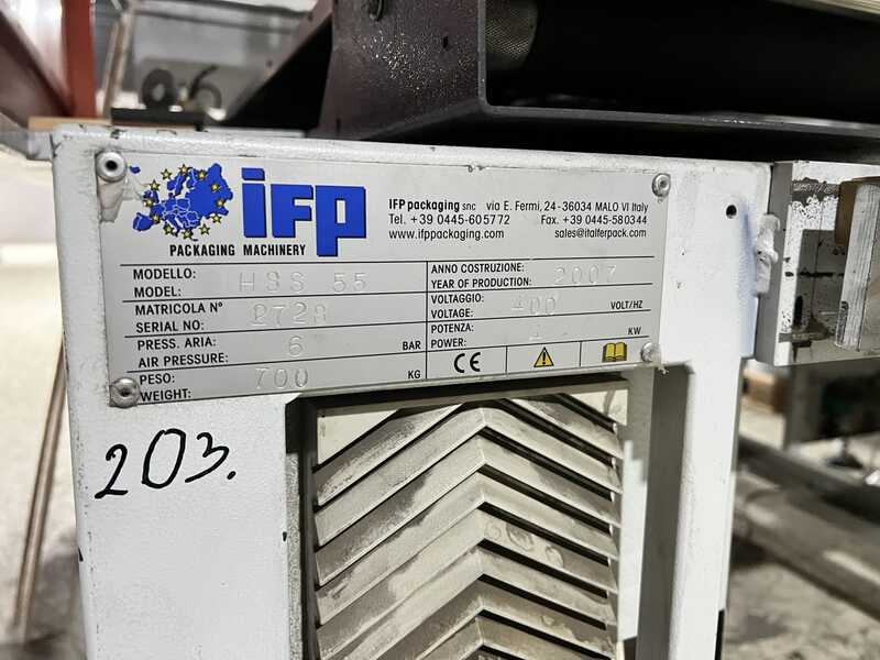IFP Packaging Термоусадочный упаковочный станок для профилированной древесины и паркета - б/у (24)