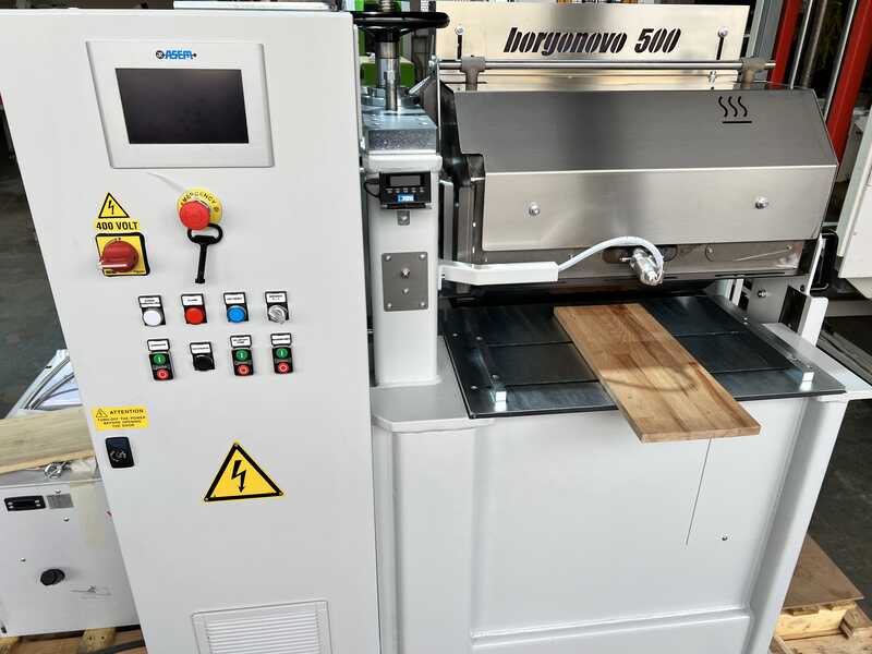 Renzo Borgonovo Embossing Press / Hot Embossing Machine - second-hand Borgore 500 ITI (2)
