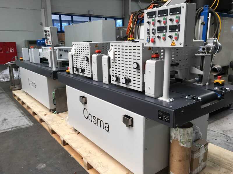 Cosma Line for Oiling and Staining Solid Wood Floors/Parquet - second-hand 300 RC RC + 2P 2S main picture
