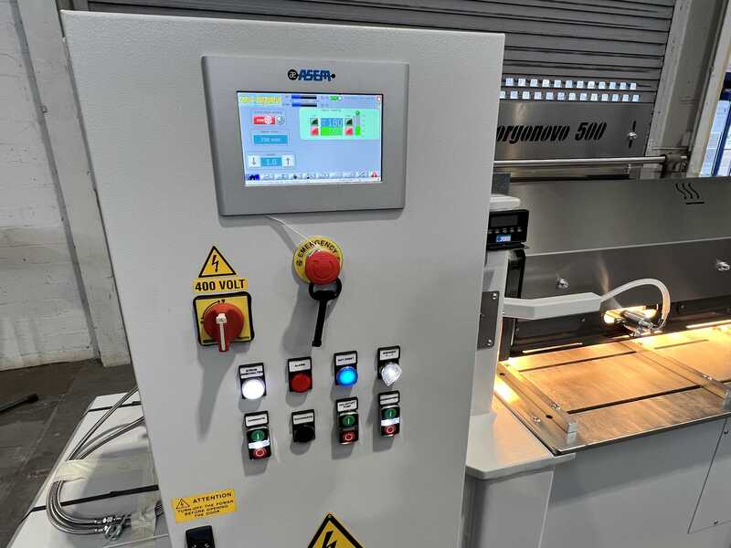 Renzo Borgonovo Embossing press / hot stamping machine - NEW Borgore 500 / ITI (2)