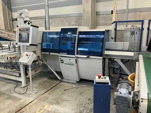 Dimter Optimizing crosscut saw with feeding and sorting station - second-hand OptiCut S90 Speed main picture