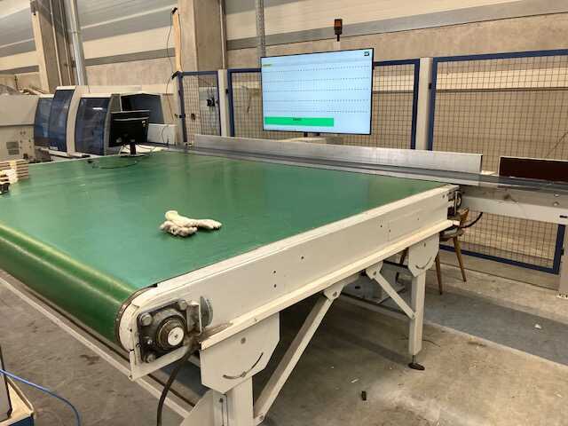 Dimter Optimizing crosscut saw with feeding and sorting station - second-hand OptiCut S90 Speed (2)