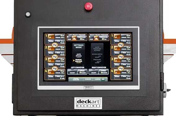 Deckart Double-sided block press / gluing press - New DCP 300 / 2500 MK3 Digital (3)