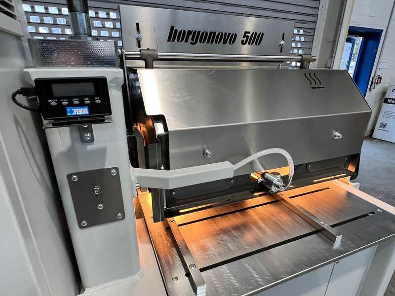 Renzo Borgonovo Embossing Press / Hot Stamping Machine - second-hand Borgore 500 / ITI (5)