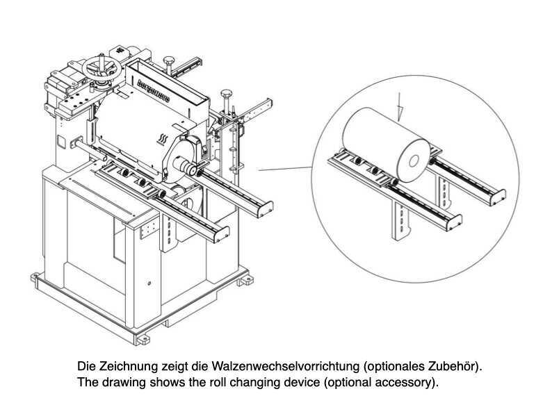 Renzo Borgonovo Embossing Press / Hot Stamping Machine - second-hand Borgore 500 / ITI (10)