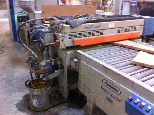 Hymmen UV roller application line - second-hand Proficoater 1400 main picture