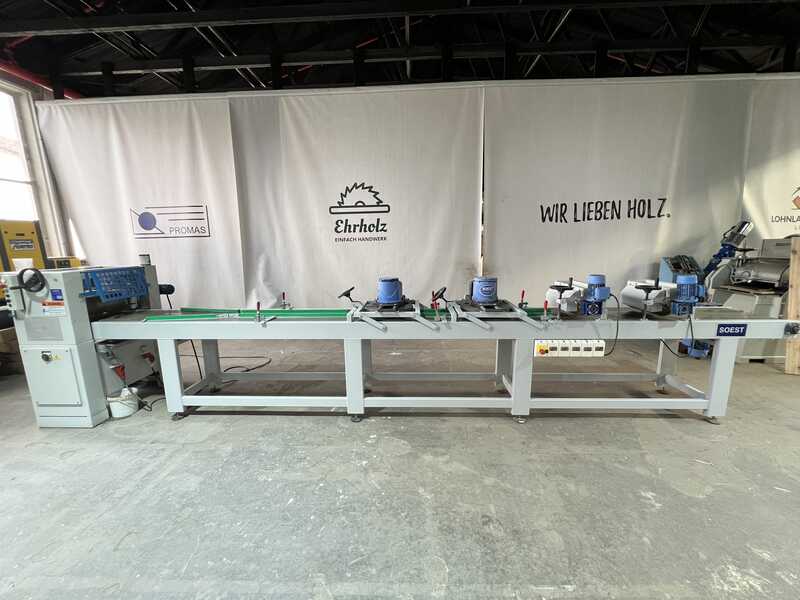 Soest Compact Coating Line for Parquet and Solid Wood - second-hand DRM 400 + VP 2 400 main picture