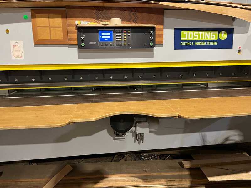 Josting Veneer Guillotine / 1-Knife Veneer Guillotine - second-hand EFS 3200 L (1)