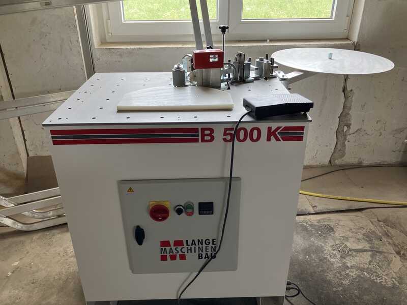 Lange Edge banding machine for molded parts - second-hand B500K main picture