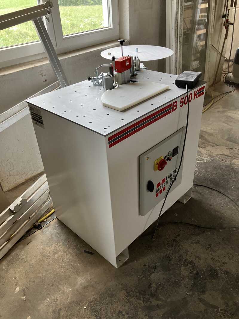 Lange Edge banding machine for molded parts - second-hand B500K main picture