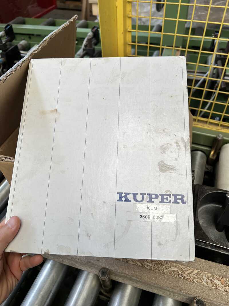 Kuper Veneer Package Gluing Machine / Glue Spreader for Veneer Sheets - second-hand KLM (6)