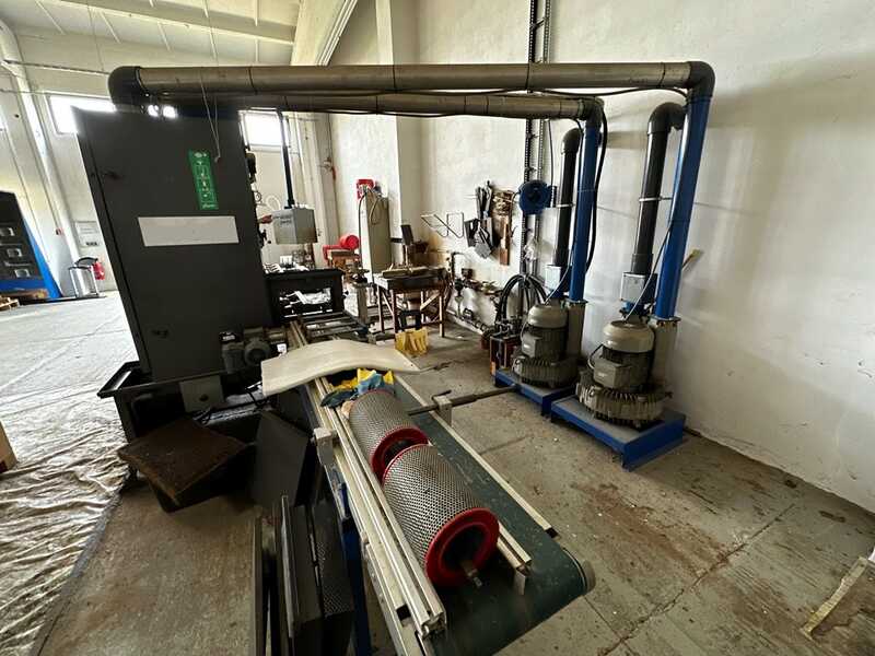 Schiele Vacuum Coating System / Lacquering Line - second-hand Vacumat Master Coat (3)