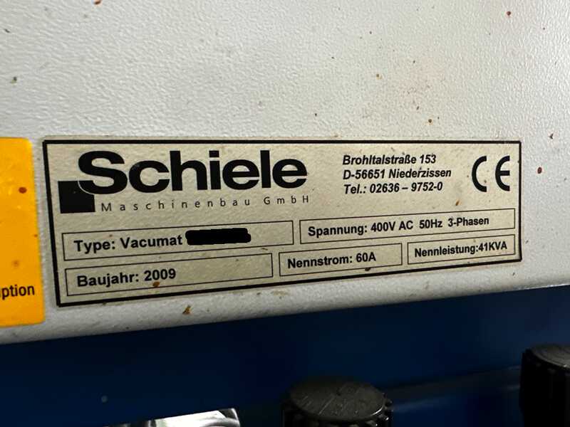 Schiele Vacuum Coating System / Lacquering Line - second-hand Vacumat Master Coat (5)