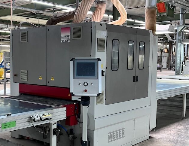 Weber Wide belt sanding machine / fine and lacquer sanding machine - second-hand KSF 1350 (1)