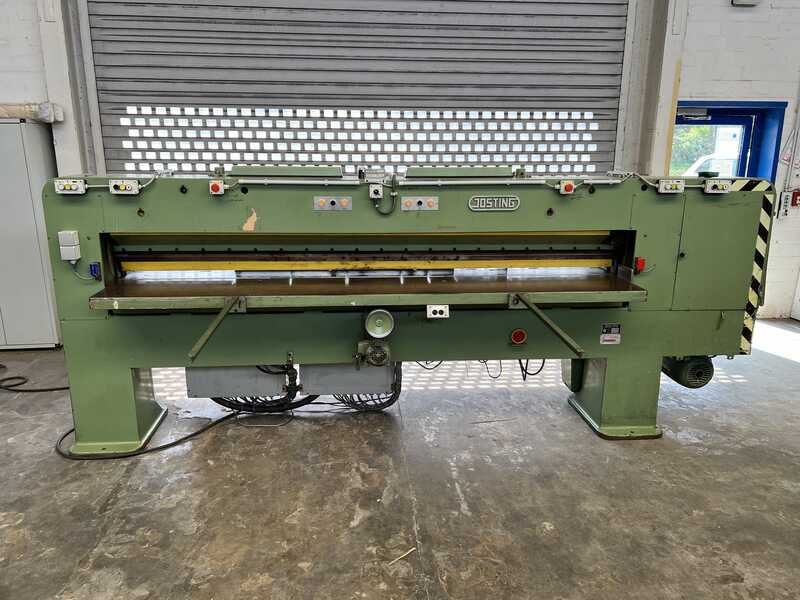 Josting Veneer Guillotine / Veneer cutter - second-hand EFS 2800 main picture