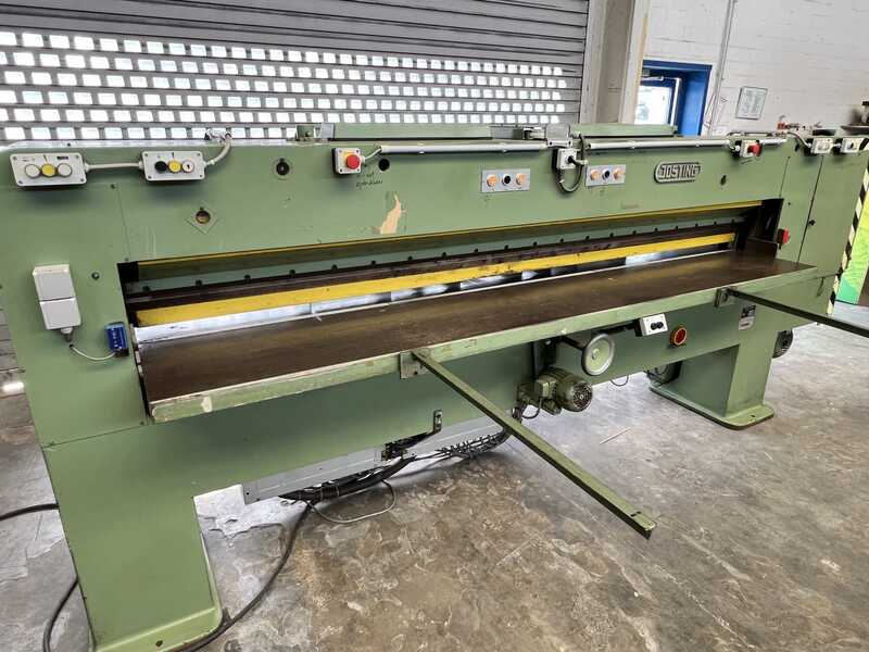 Josting Veneer Guillotine / Veneer cutter - second-hand EFS 2800 (1)