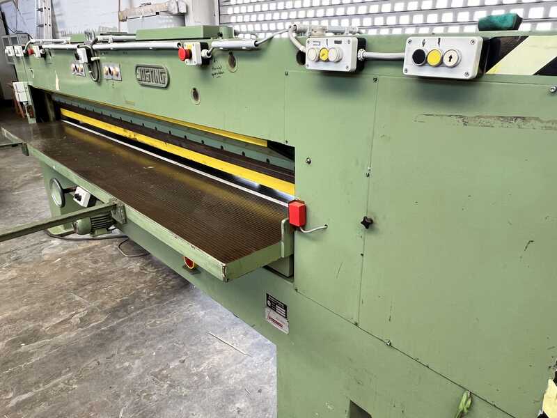 Josting Veneer Guillotine / Veneer cutter - second-hand EFS 2800 (5)