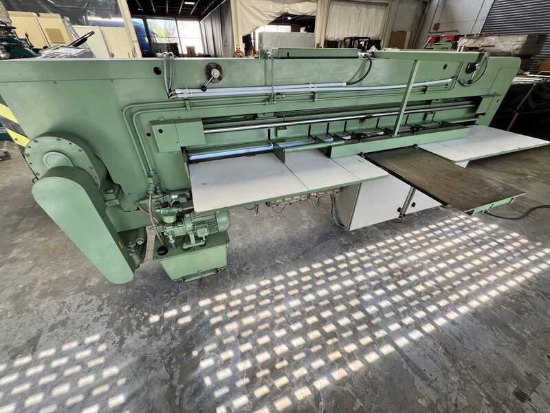 Josting Veneer Guillotine / Veneer cutter - second-hand EFS 2800 (7)