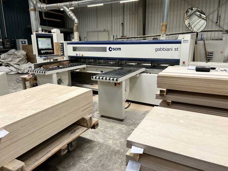 SCM Panel Sizing Saw / Horizontal Panel Saw with Lift Table Feeding - second-hand ST 115 main picture