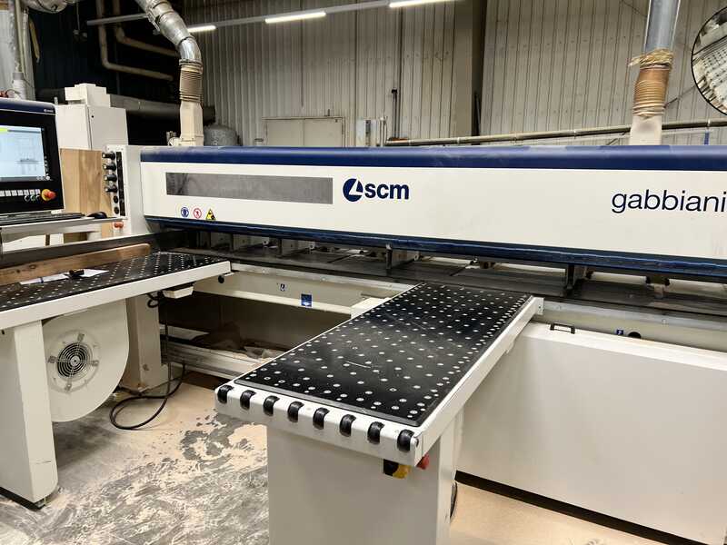 SCM Panel Sizing Saw / Horizontal Panel Saw with Lift Table Feeding - second-hand ST 115 (1)