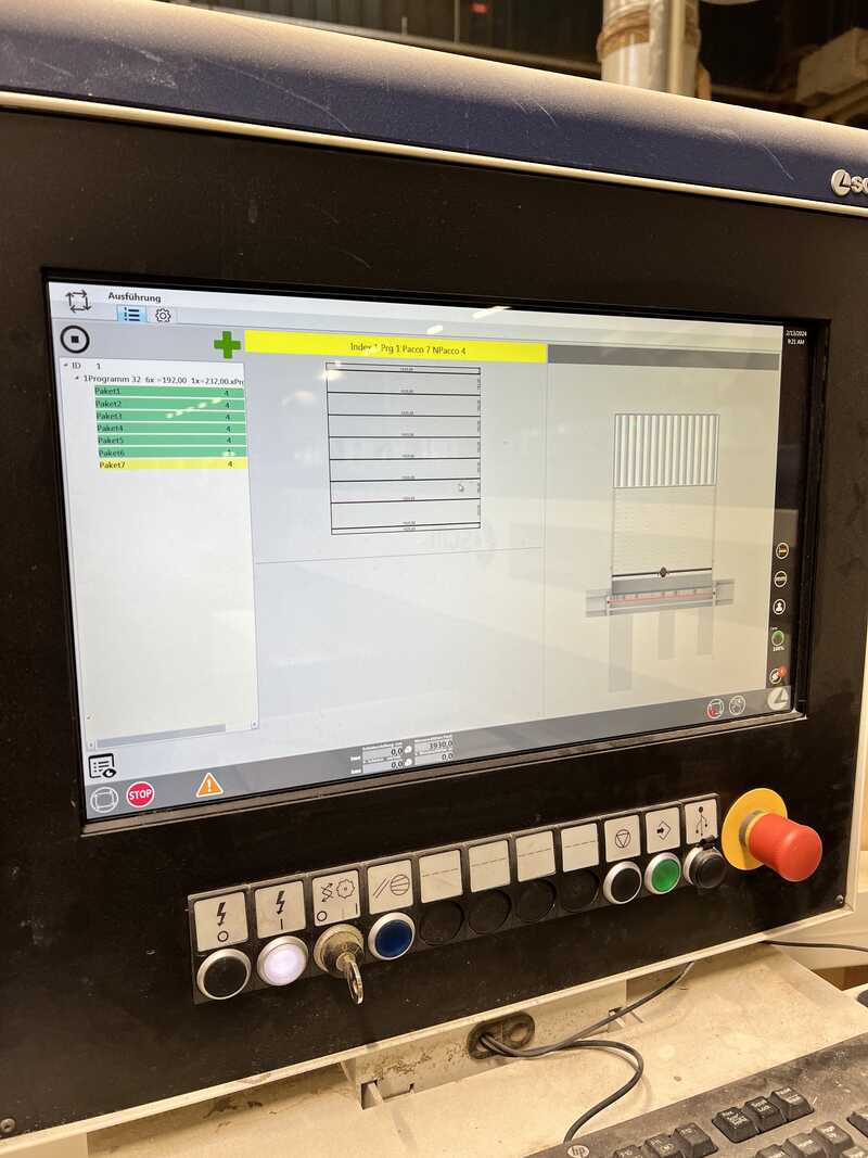SCM Panel Sizing Saw / Horizontal Panel Saw with Lift Table Feeding - second-hand ST 115 (7)